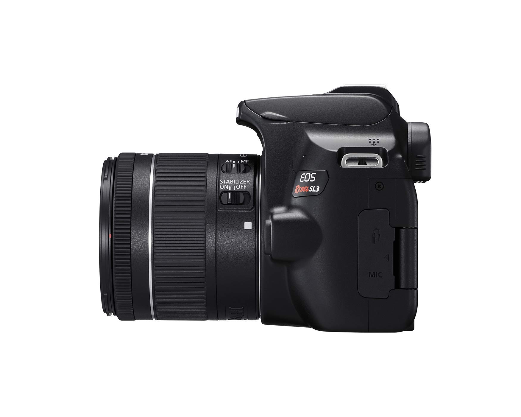 Canon Rebel SL3 with 18-55mm Lens Black (Renewed)