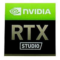 Sticker Compatible with NVIDIA RTX Studio 18 x 18mm / 11/16