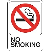 Hillman 841770 No Smoking Sign with Symbol (5