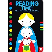 Reading Time!: A Tummy Time First Words Book for Babies