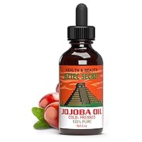 Jojoba Oil – 2 OZ Deep Hair & Skin Moisturizer - 100% Pure Jojoba Oil - Cold-Pressed and Unfiltered – 1 pack (2 oz)