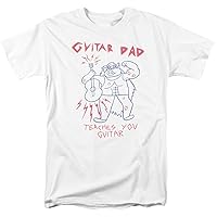 Steven Universe Men's Guitar Dad T-Shirt Large White