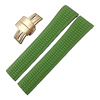 21mm Quality Rubber Watchband For Patek Aquanaut Philippe For PP 5164A 5167A Silicone Watch Strap Braceletes Waterproof