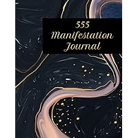 555 Manifestation Journal: Dark Current & Gold Strings Inkscape Theme