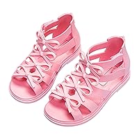 Girls Black Sandal Toddler Kids Little Child Girls Soild Bowknot Princress Shoes Youth Slide Sandals Girls