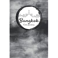 Bangkok Travel Journal: Travel Log Record Book with Prompts Bangkok Travel Journal: Travel Log Record Book with Prompts Paperback