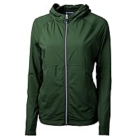 Cutter & Buck Adapt Eco Knit Hybrid Recycled Womens Full Zip Jacket