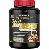 ALLMAX Nutrition AllWhey Classic Whey Protein, Gluten Free, 24g Protein per Scoop, Approx. 49 Servings, Chocolate, 5 lbs