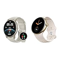 Parsonver Smart Watch((Answer/Make Calls), PS01SL Bundle with PSA1G