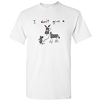 I Don't Give A Rats - Funny Sarcastic Humor Graphic T Shirt