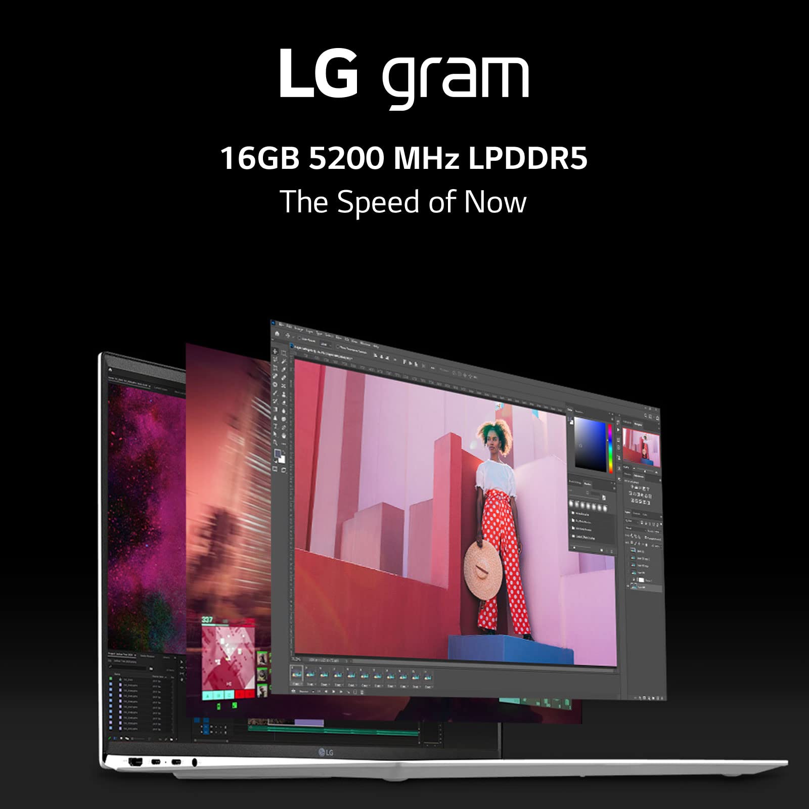 LG gram (2022) Laptop 16T90Q 2-in-1 16