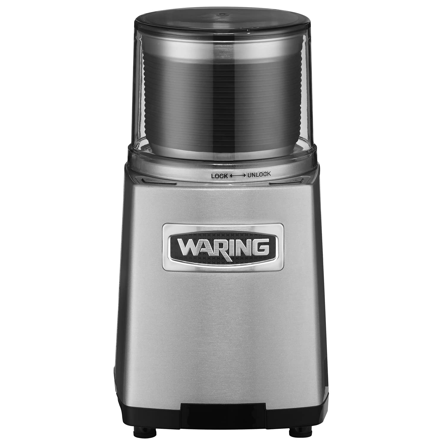 Waring Commercial WSG60 3 Cup Spice Grinder, 1 HP Motor, 20,000 RPM's, Pulse Actuation, Includes 2 stainless steel grinding-bowls-120V, 175W, 5...