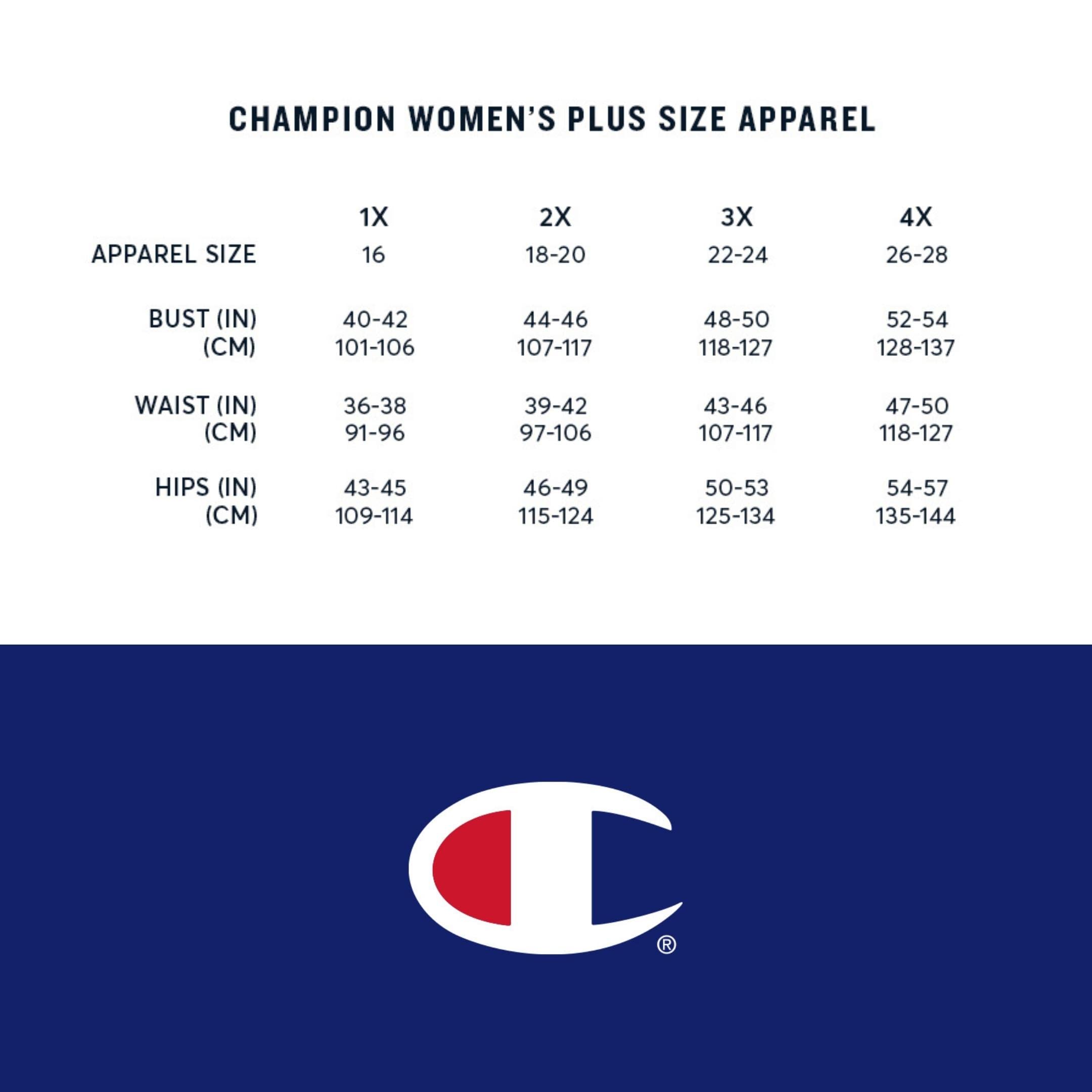 Champion Women’s Plus Size Jersey Shorts for Women, Plus Size Gym Shorts, 5