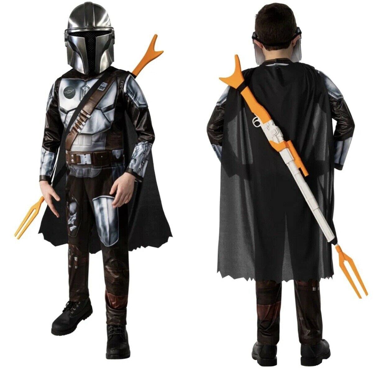 Rubie's Mandalorian Star Wars Costume Kids Youth Sizes Dress Up Cosplay Halloween