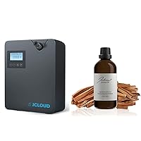 JCLOUD Smart Scent Air Machine for Home & Sandalwood Essential Oils 100ML for Diffuser