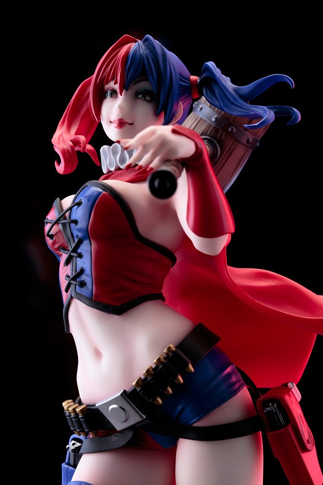 Kotobukiya DC Comics Pretty New 52 Harley Quinn New 52 Ver. 1/7 Scale Painted PVC, 9 inches (DC024)