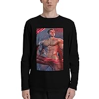 Henry Cavill T Shirts Man's Soft Comfortable Long Sleeve O-Neck Fashion Tees for Men