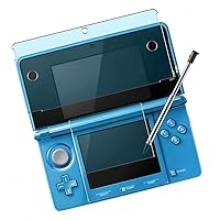 2 Pack Anti Blue Light Screen Protector Film, compatible with Nintendo 3DS TPU Guard （ Not Tempered Glass Protectors ）