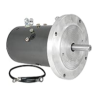 DB Electrical 430-22044 Motor Compatible With/Replacement For Applied Motors Electrodyne Pacific Scientific, 12 Volt, Reversible Bar Key Slot, Double Ball Bearing DC, W-8930B, 12641560, M-2400