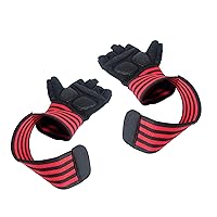 Men Women Wrist Straps Support Padded Full Protections Breathable Weightlifting Gloves for Cycling Fitness Workout Weightlifting Gloves