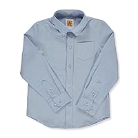 A+ Boys' L/S Oxford Button-Down Shirt