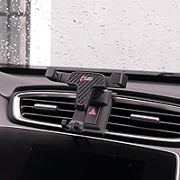 Phone Holder fit for Honda CRV 2022-2017 Adjustable Air Vent Car Dashboard Cell Phone Mount Carbon Fiber Pattern Phone Mount fit for Any inches Phone