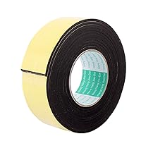uxcell Single Sided Sponge Tape Adhesive Sticker Foam Glue Strip Sealing, 50mm x 3mm 3 Meters