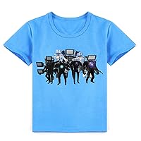 Toddler Crew Neck Tee Shirt Short Sleeve T Shirt Graphic Pullover Tops for Summer