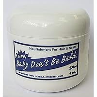 Baby Dont Be Bald Baby Hair & Scalp Nourishment Blue 4 Oz