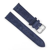 Soft Suede Leather Watch Band Watch Straps Stainless Steel Buckle 18mm 19mm 20mm 22mm 24mm