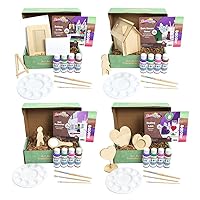 Colorations Moods, Social Emotional Learning Art Kits, Healing, 2 Different Activity Painting Kits, 3 of Each, 6 in Total, Painting Craft All Ages