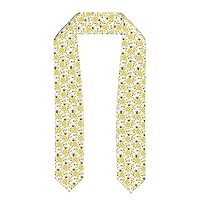Pineapple.. Print Class Of 2024 Graduation Stole Sash,Unisex 72inch Long Shawl For Academic Commencements