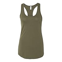 Next Level Ideal Racerback Tank Military Green X-Small (Pack of 5)