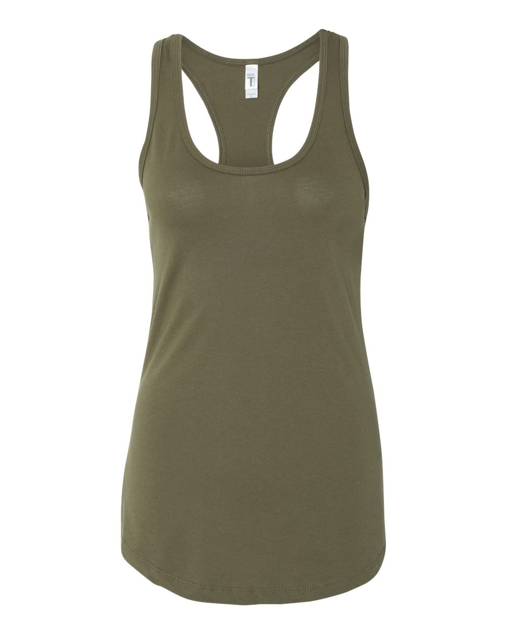 Next Level Ideal Racerback Tank Military Green X-Large (Pack of 5)