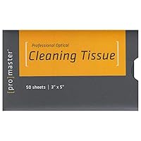 Promaster OpticClean Professional Lens Tissue - 50 Sheet Booklet