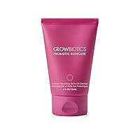 Glowbiotics Probiotic Gel-to-Oil Cleanser: Gentle Makeup Remover with Vitamin C - Effectively Removes Makeup, Oils & Sunscreen, 4 Fl Oz