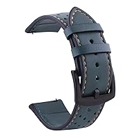 Leather Strap For Huawei GT 2 GT2 Pro 42 46mm Wrist Strap Replacement Bracelet Compatible with most watches with 20MM 22MM straps