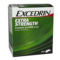 Extra Strength Caplets 25 Packets of 2 (25/2's) Display Box