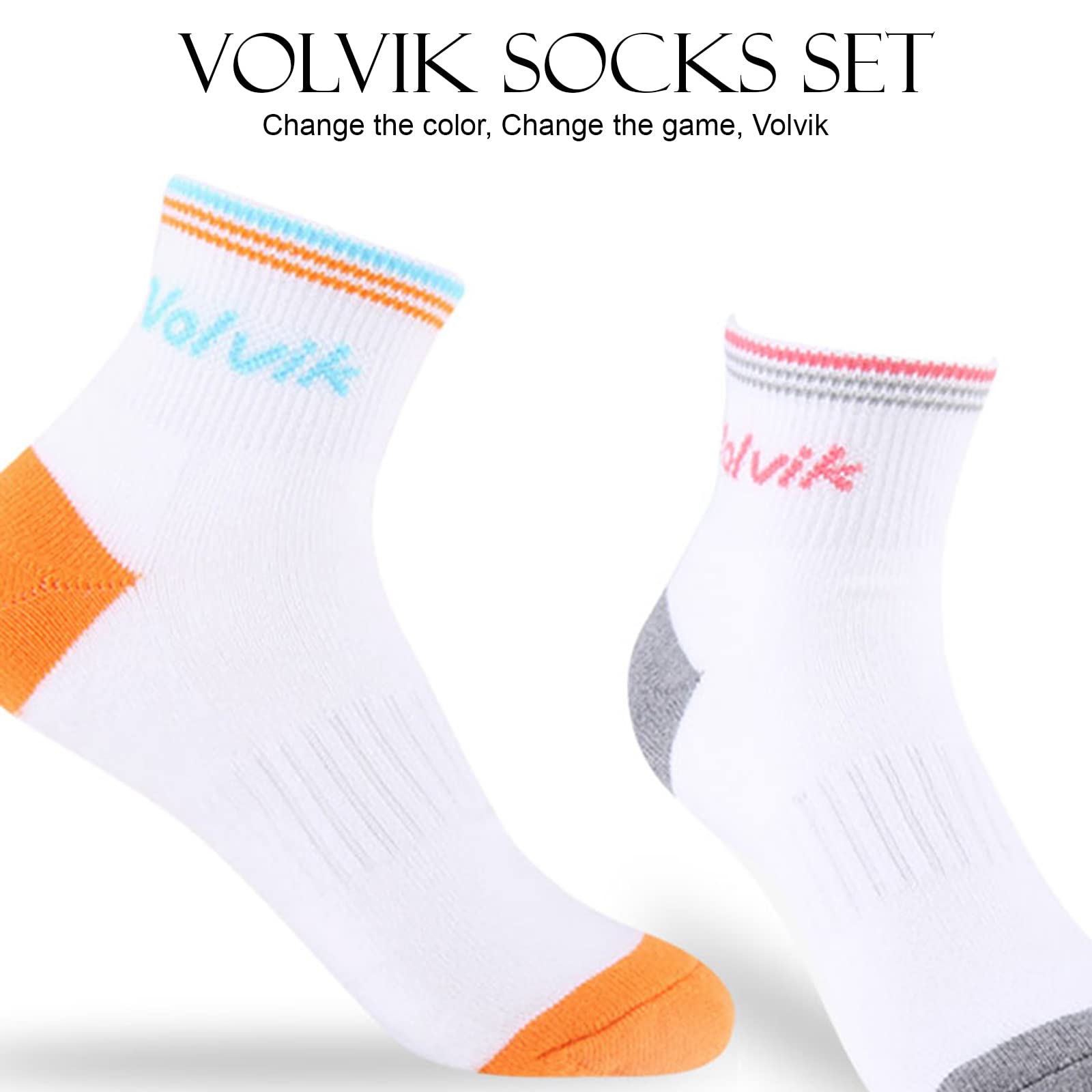 Volvik Women's Sports Single Wood 2-Piece Set Socks Footwear Cotton