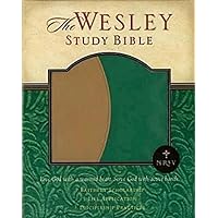 NRSV Wesley Study Bible - Green/Brown Faux Leather Edition: New Revised Standard Version NRSV Wesley Study Bible - Green/Brown Faux Leather Edition: New Revised Standard Version Product Bundle