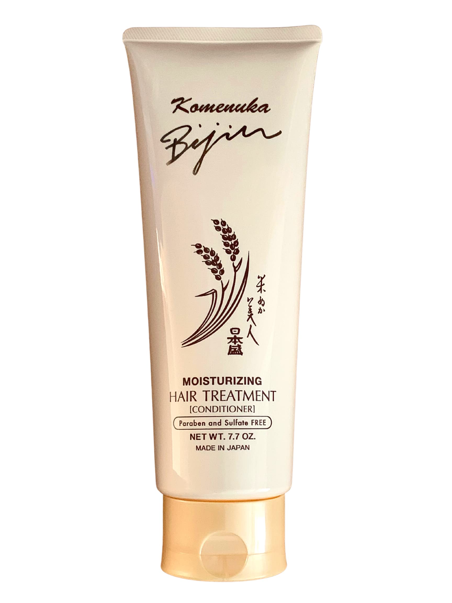Komenuka Bijin NS-K Moisturizing Hair Treatment (ENGLISH PACKAGING-Exclusive Edition for USA market) No Paraben No Sulfate (7.7 fl oz.)