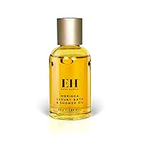 Emma Hardie Moringa Luxury Bath & Shower Oil, Shower Oil and Body Oil With Grape Seed Oil, Sweet Almond Oil, and Orange Peel Oil, Body Skin Care Products