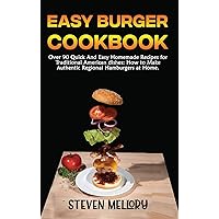 Easy Burger Cookbook: Over 90 Quick And Easy Homemade Recipes for Traditional American dishes: How to Make Authentic Regional Hamburgers at Home (The Complete Burger Cookbook 2021) Easy Burger Cookbook: Over 90 Quick And Easy Homemade Recipes for Traditional American dishes: How to Make Authentic Regional Hamburgers at Home (The Complete Burger Cookbook 2021) Hardcover Paperback