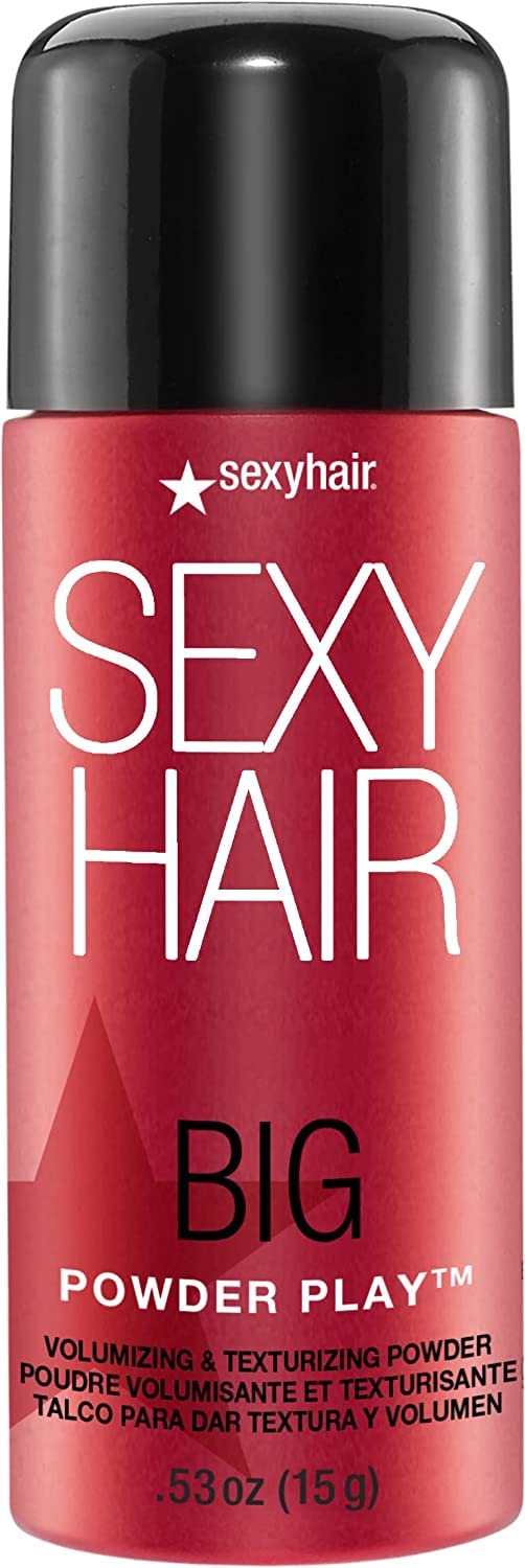 SexyHair Big Powder Play Volumizing & Texturizing Powder | Colorless on Hair | Fragrance Free | Instant Lift