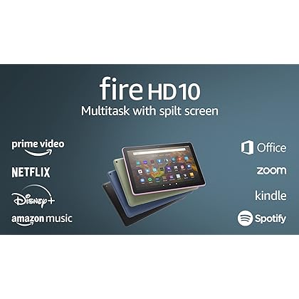 Amazon Fire HD 10 tablet, 10.1