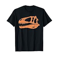 Acrocanthosaurus Fossil Skull, Dinosaur T-Shirt