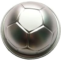 Large 3D Novelty Sports Soccer Ball Metal Pastry Baking Pan Mold 9.3inch