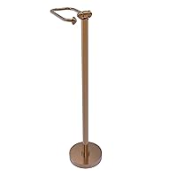 Allied Brass SB-74-BBR Southbeach Collection Free Holder Toilet Tissue Stand, 26-Inch High, Brushed Bronze