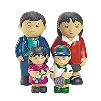 Excellerations Our Soft Family Dolls Asian Set of 4 (Item # SFAS)