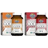 Vitamin Code Raw Iron 30ct & Healthy Blood 60ct Capsules Bundle